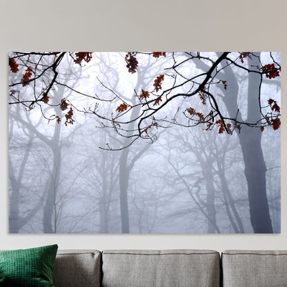 Highgate Wood Foggy Landscape | Atmospheric London Wall Art
