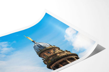 Light and Life Glasgow Statue photo print detail