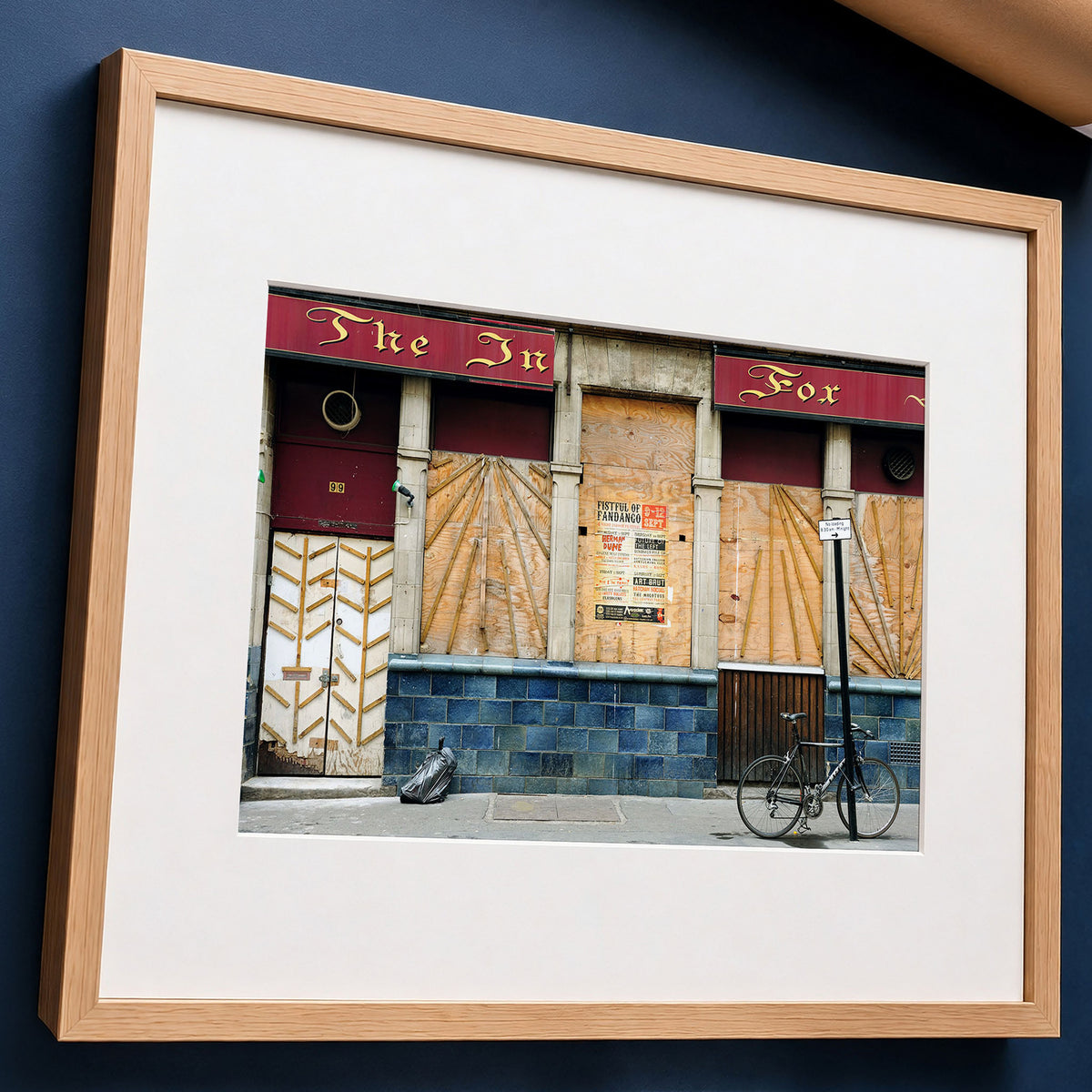 London Soho Print | Derelict Pub Photograph | Intrepid Fox