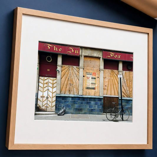 London Soho Print | Derelict Pub Photograph | Intrepid Fox