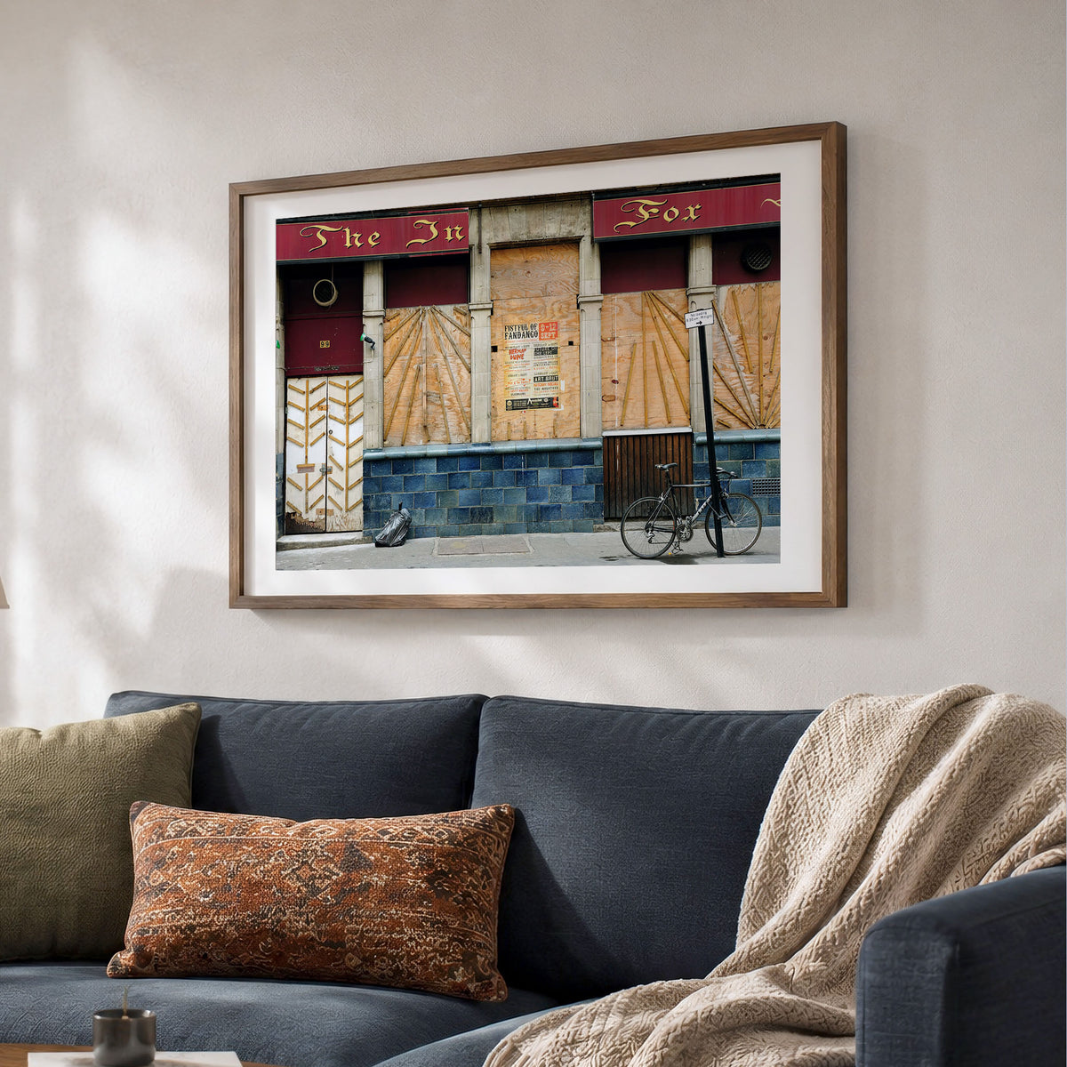 London Soho Print | Derelict Pub Photograph | Intrepid Fox