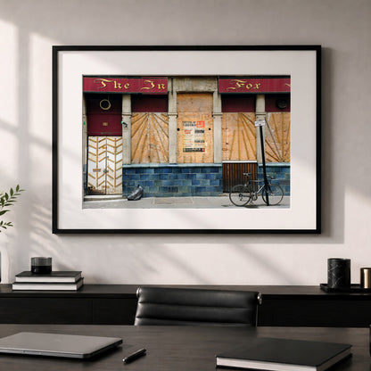 London Soho Print | Derelict Pub Photograph | Intrepid Fox