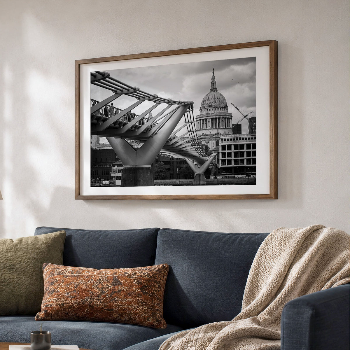 London St Paul’s & Millennium Bridge Print