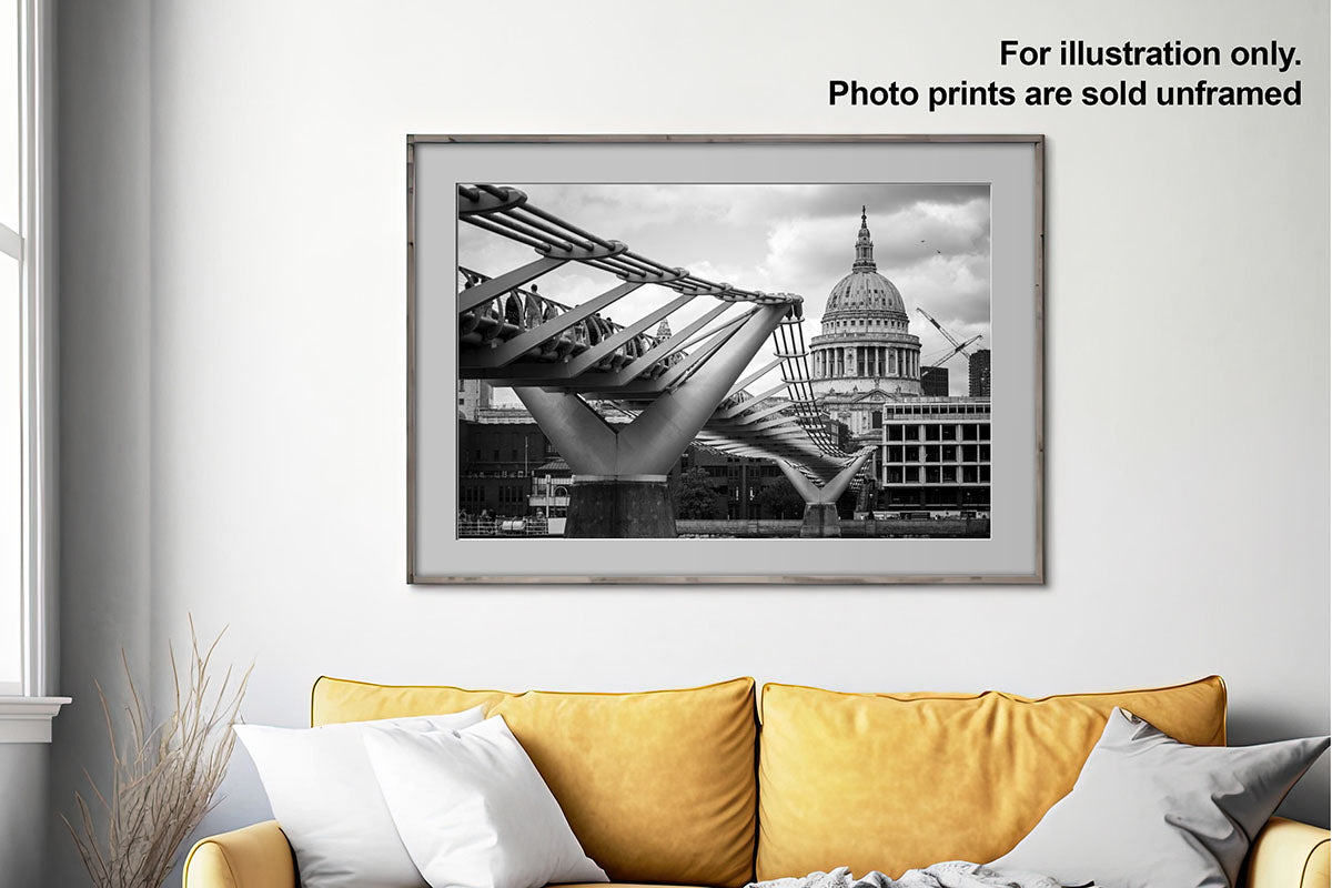 London St Paul’s & Millennium Bridge | London Photography Wall Art