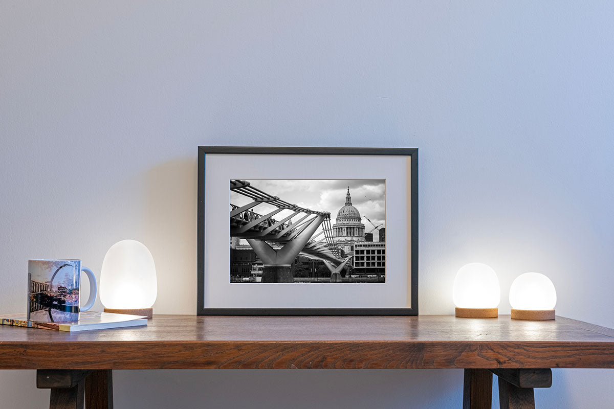 London St Paul’s & Millennium Bridge | London Photography Wall Art