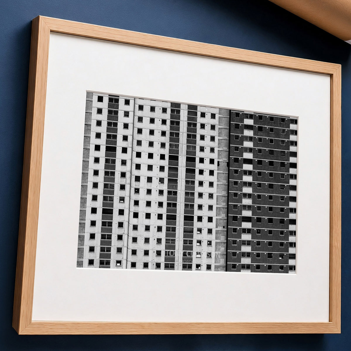 Glasgow Gorbals Tower Block Photo Print