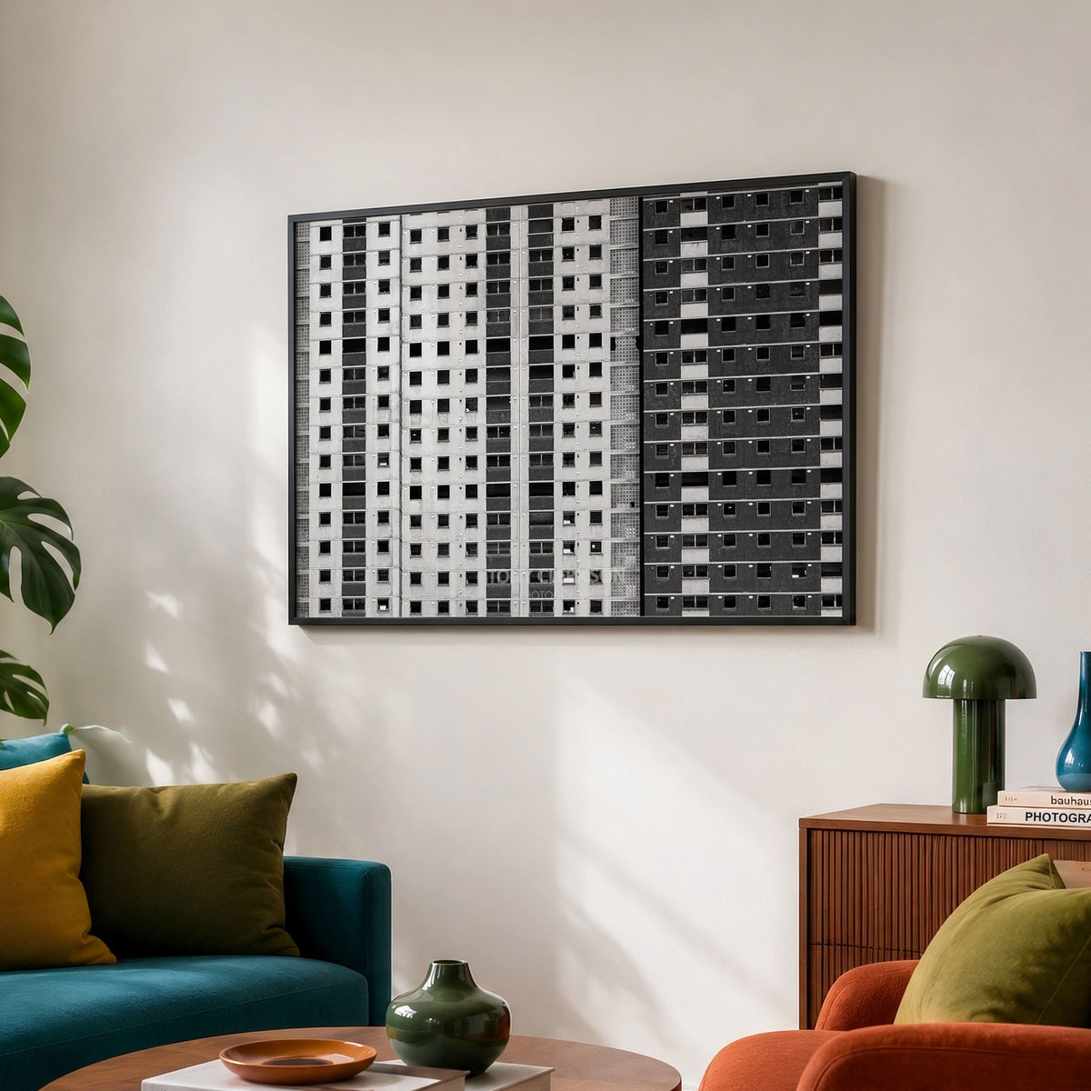 Glasgow Gorbals Tower Block Photo Print