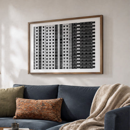 Glasgow Gorbals Tower Block Photo Print