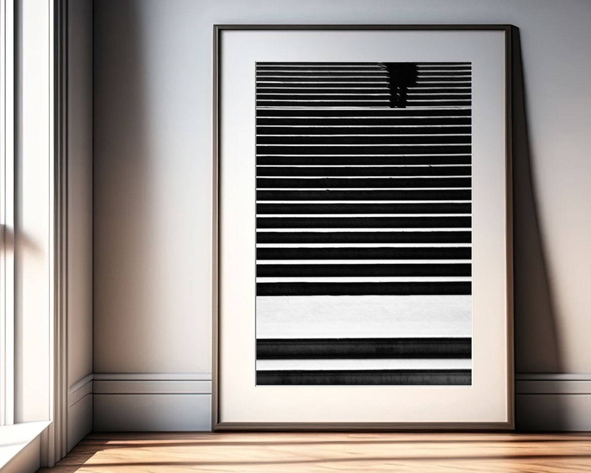 On the Edge Mockup - photo in frame