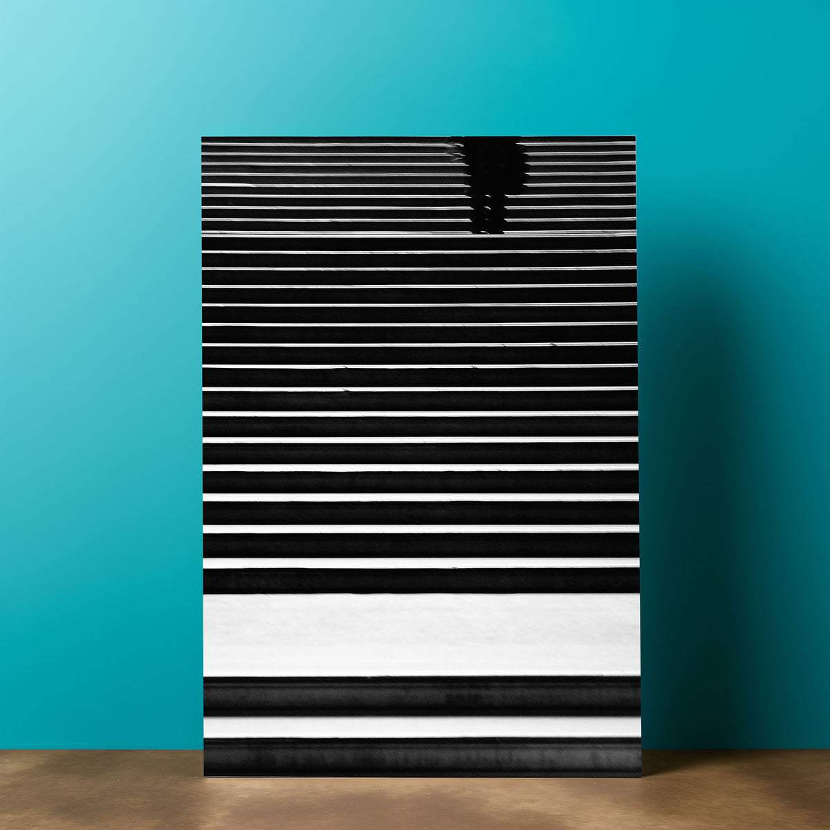 Black and White Stairs Wall Art | British Museum Architecture