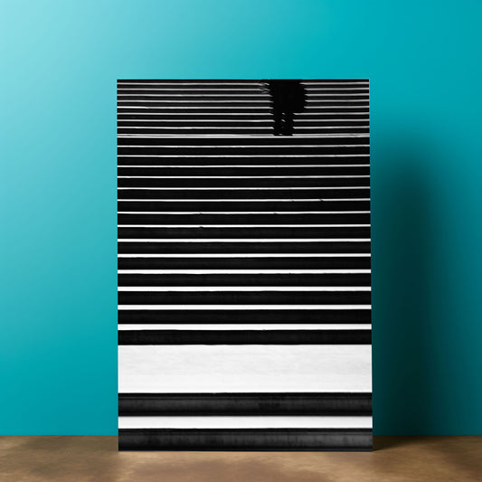 Black and White Stairs Wall Art | British Museum Architecture