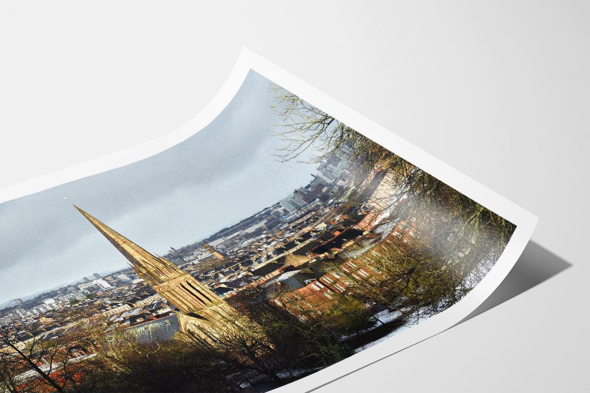 Queen's Park snowy landscape photo print 