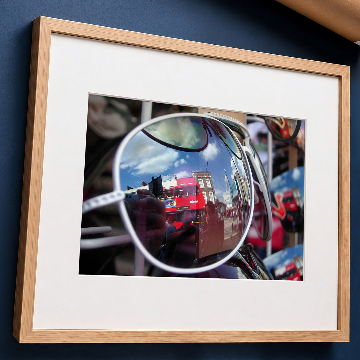 Camden Market Print | Red London Bus