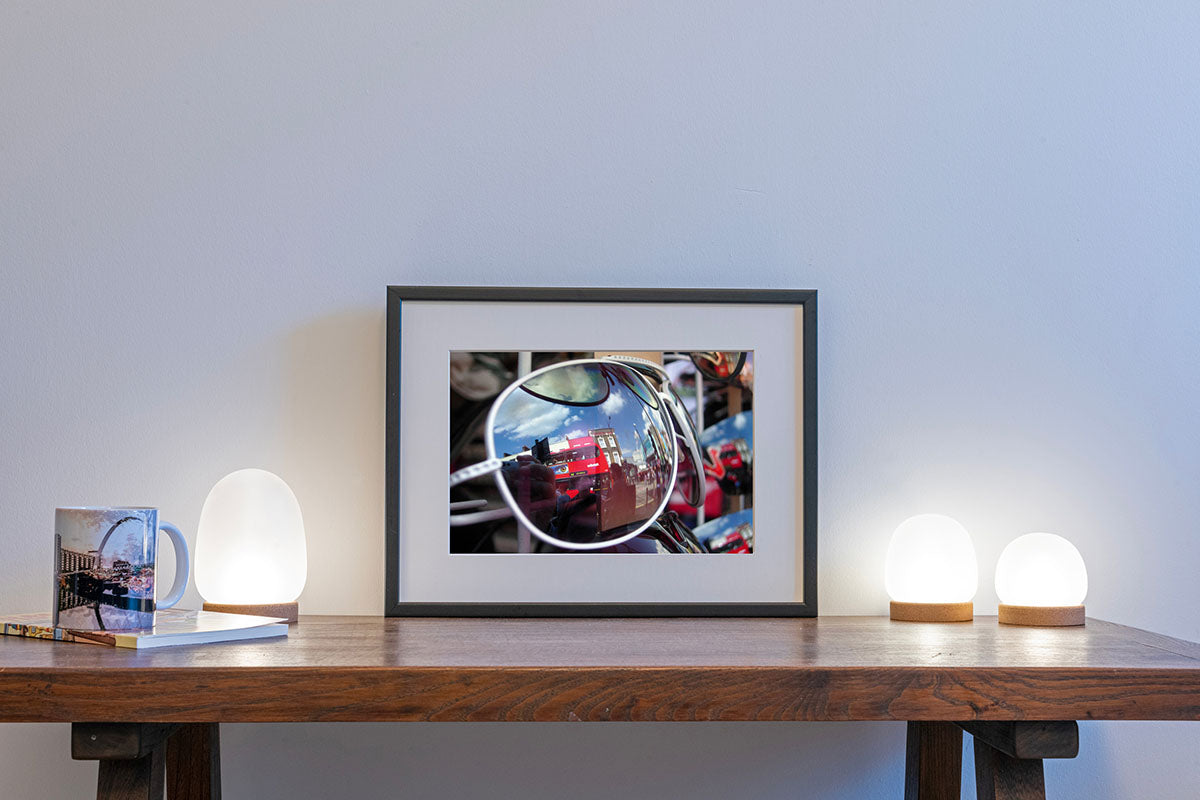 Shades of London Camden Photo print in small frame