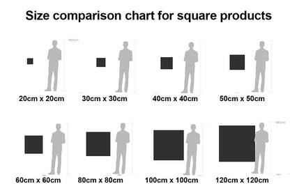 Custom Square Photo Print (1:1 Ratio)