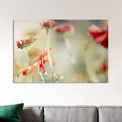 Sneezeweed Macro Flower | Bold Abstract Floral Wall Art for Home or Office