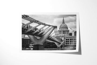 London St Paul’s & Millennium Bridge | London Photography Wall Art