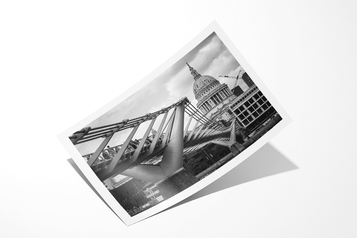 London St Paul’s & Millennium Bridge | London Photography Wall Art