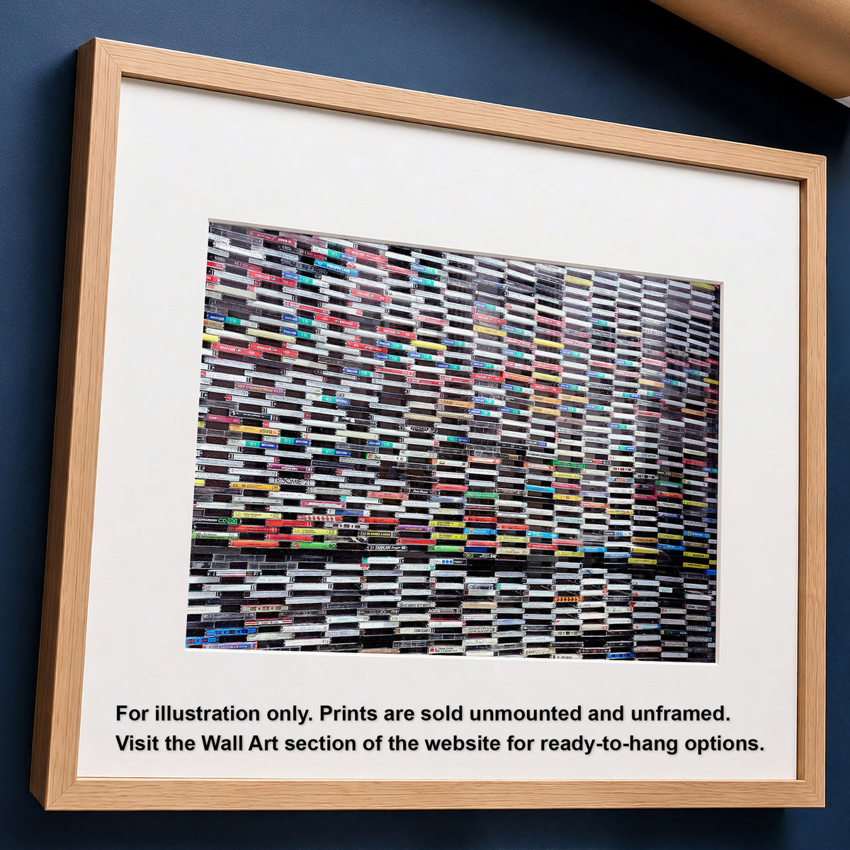 Retro Cassette Tapes | Original Photo Print