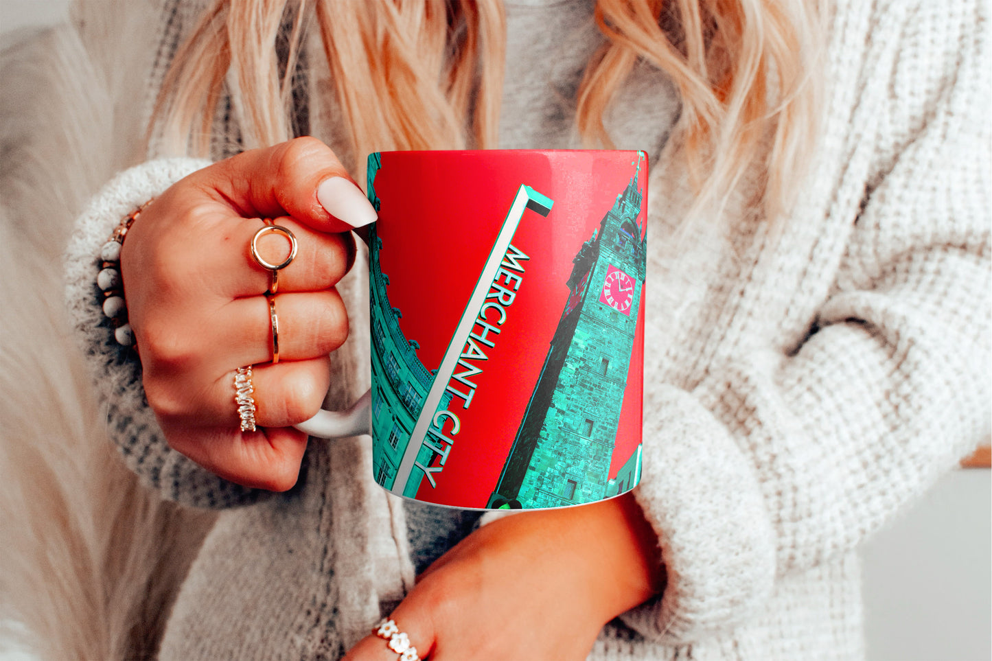 Trongate red filter hand model