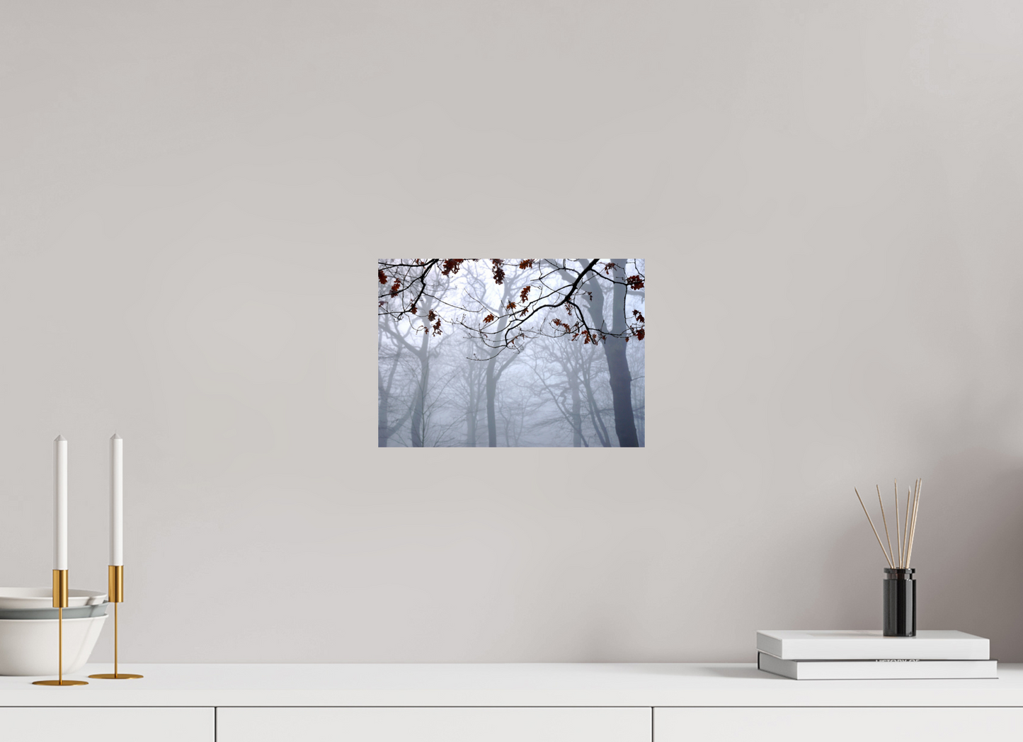 ISO A4 (29,7 x 21 cm), Photo Print On Fuji Crystal DP II Highgate Woods on Acrylic Glass