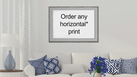Custom Horizontal Photo Print (3:2 Ratio)